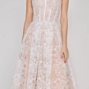 Nadine Merabi Olivia white dress